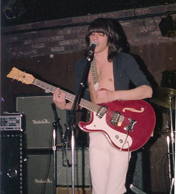 Ravers opening for The Ramones, 1977, Ebbet's Field, photo by Patty Heffley